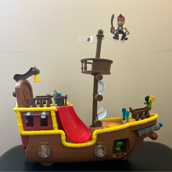Collectable Fisher-Price Disney's Jake and The Never Land Pirates Jake's Musical - Picture 2 of 10